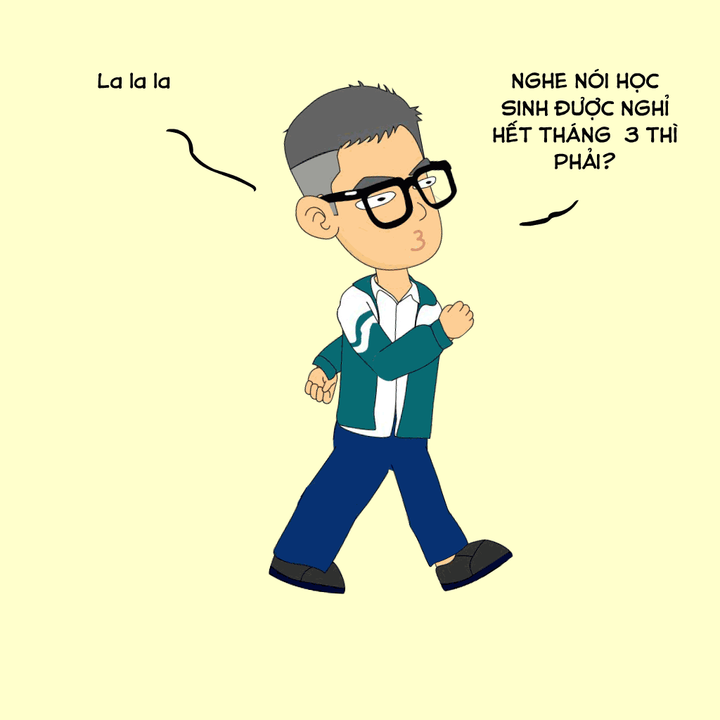  Học sinh nghỉ hết tháng 3