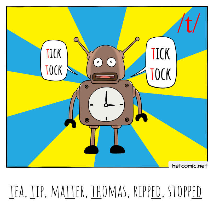 tick tock - tea - t
